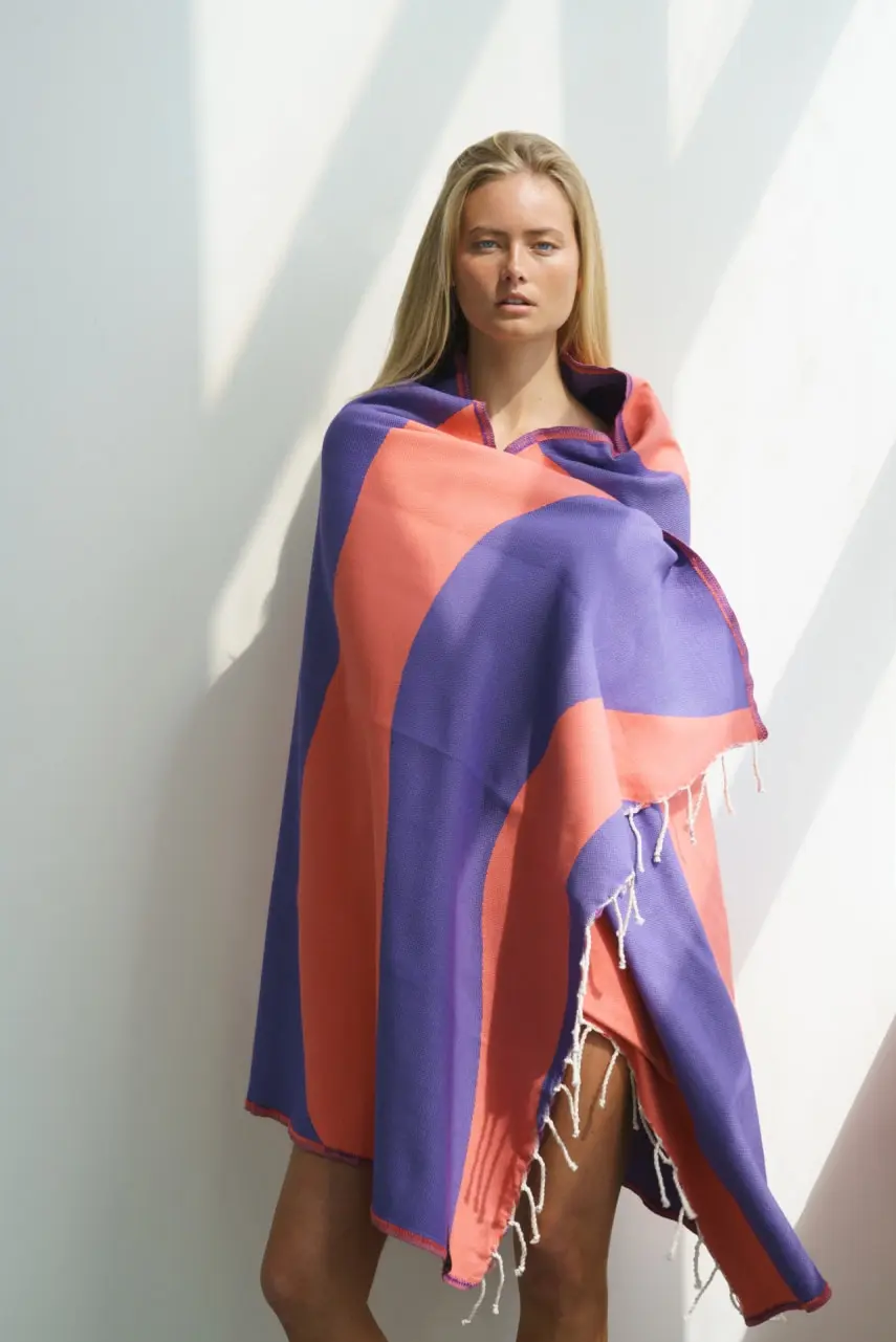 Futah - Aether Purple Beach Towel (5)