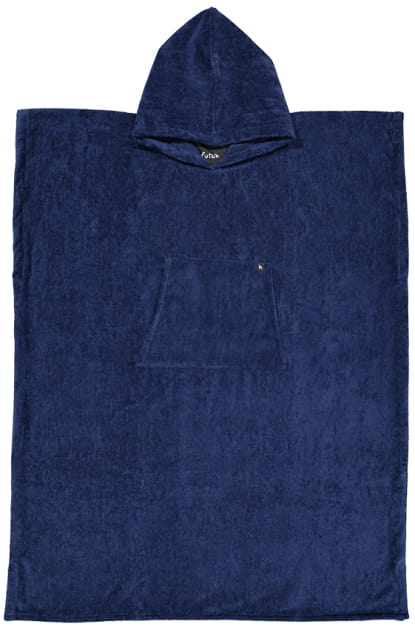 Ericeira Blue Terry Poncho