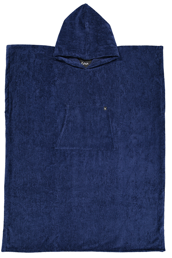 Futah - Ericeira Blue Terry Poncho (1)