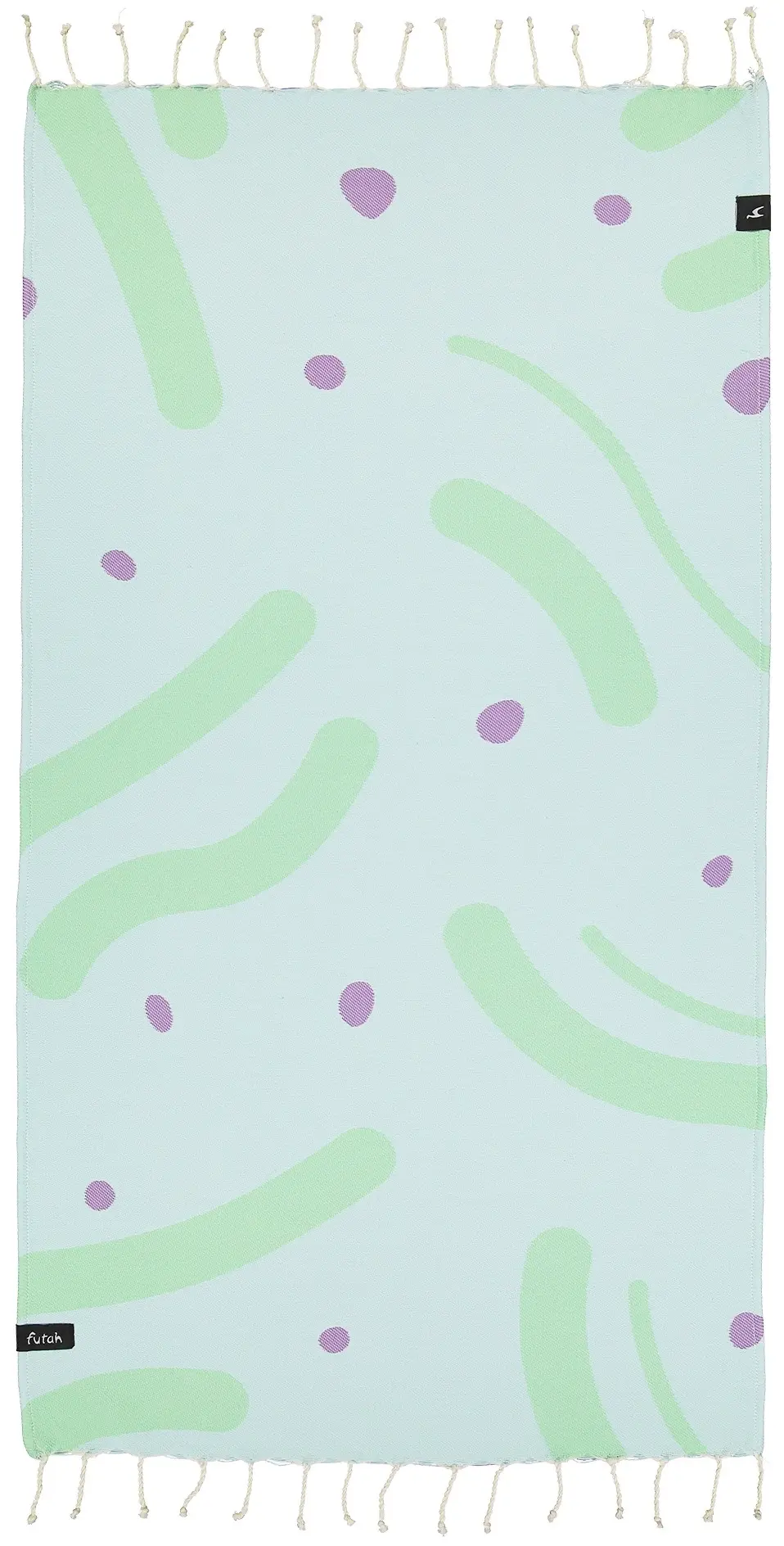 Futah - Algae Light Blue Kids Towel (1)
