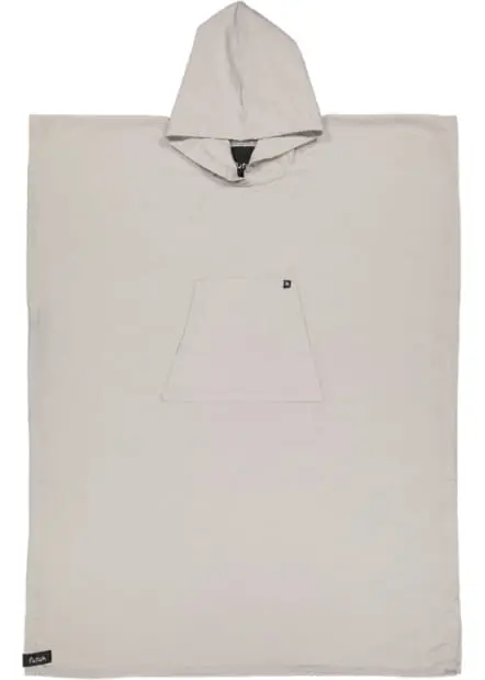 Futah Grey Poncho