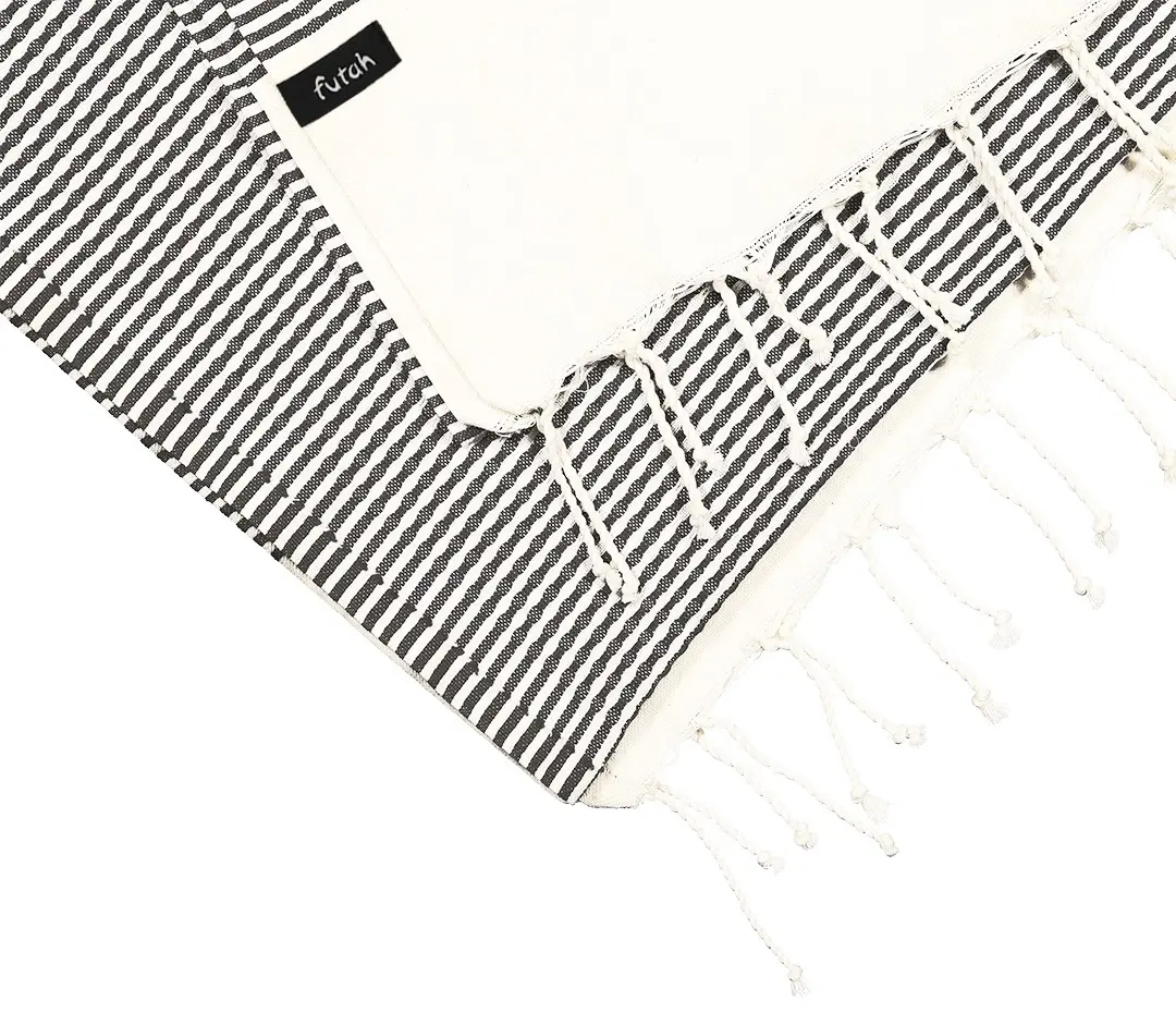 Futah - Nazaré Black Beach Towel (2)