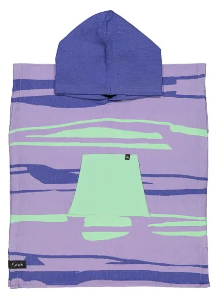 Maure Violet Kids Poncho
