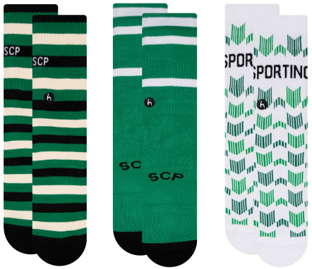 3-Pack Sporting Socks Tri