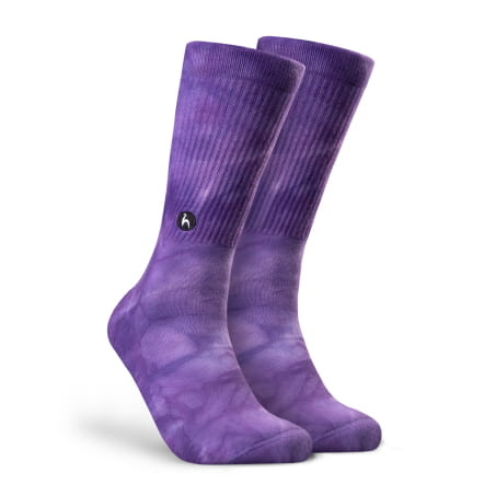 Tie Dye Lilac Socks