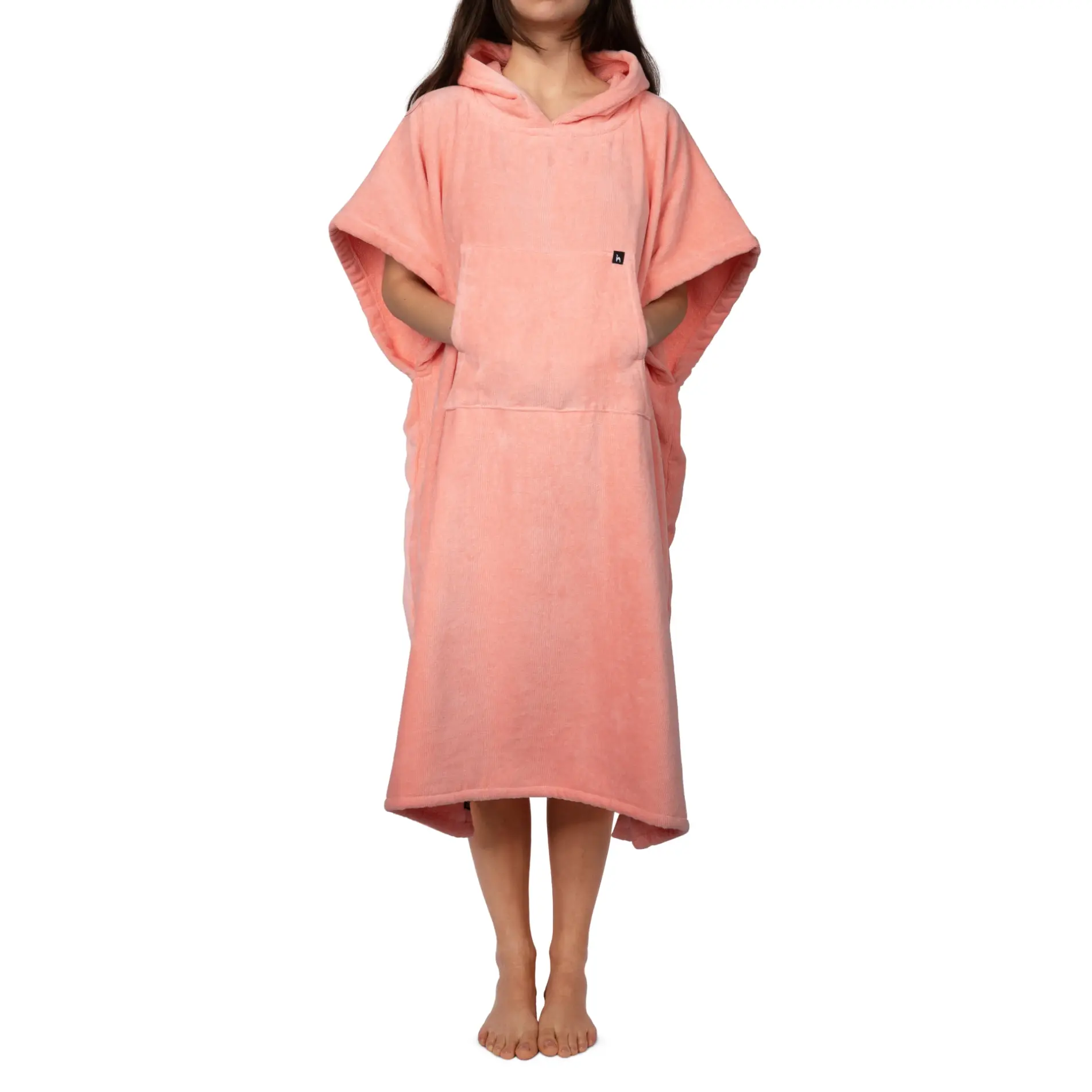 Futah - Ericeira Coral Terry Poncho  (3)