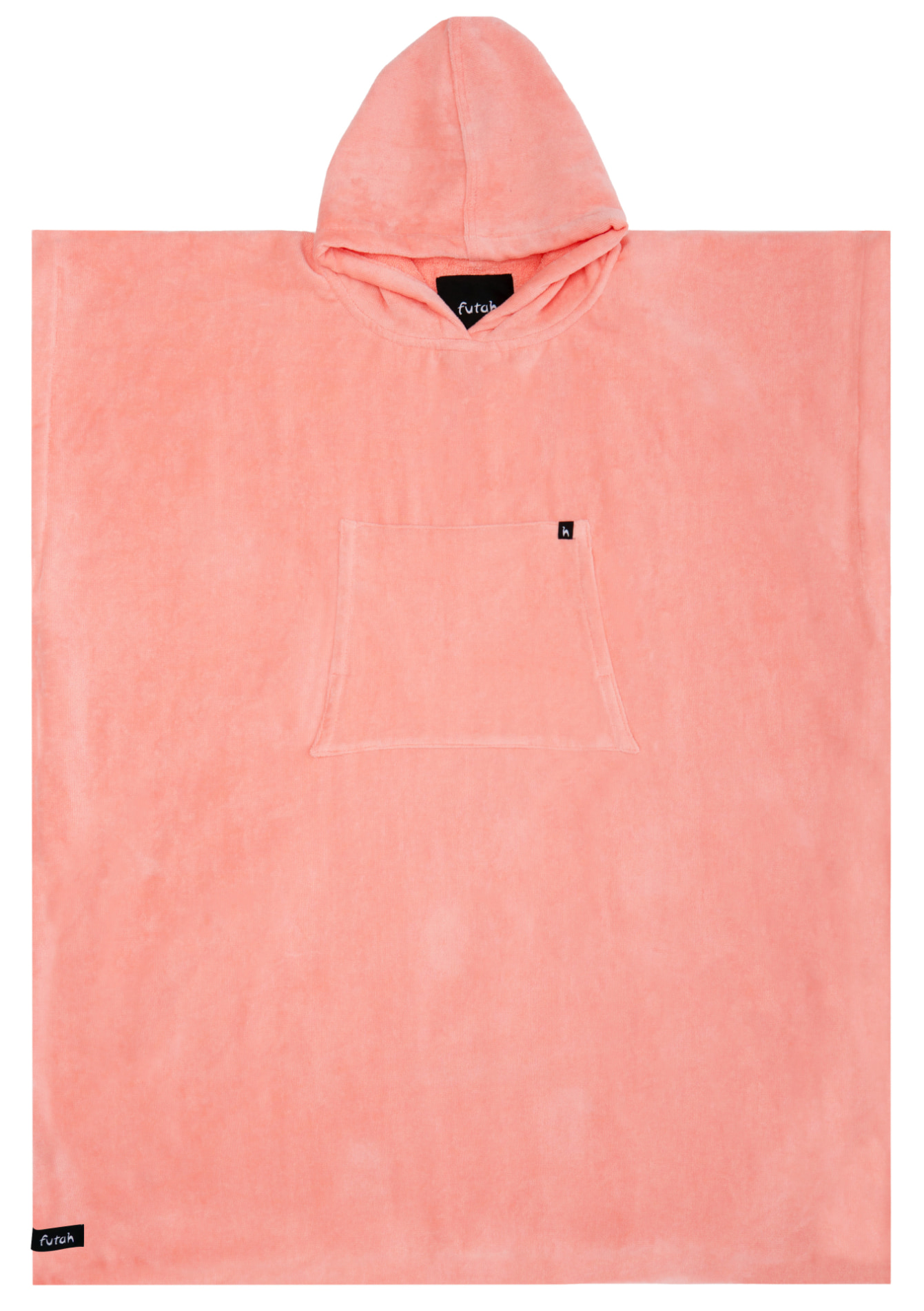 Futah - Ericeira Coral Terry Poncho  (1)