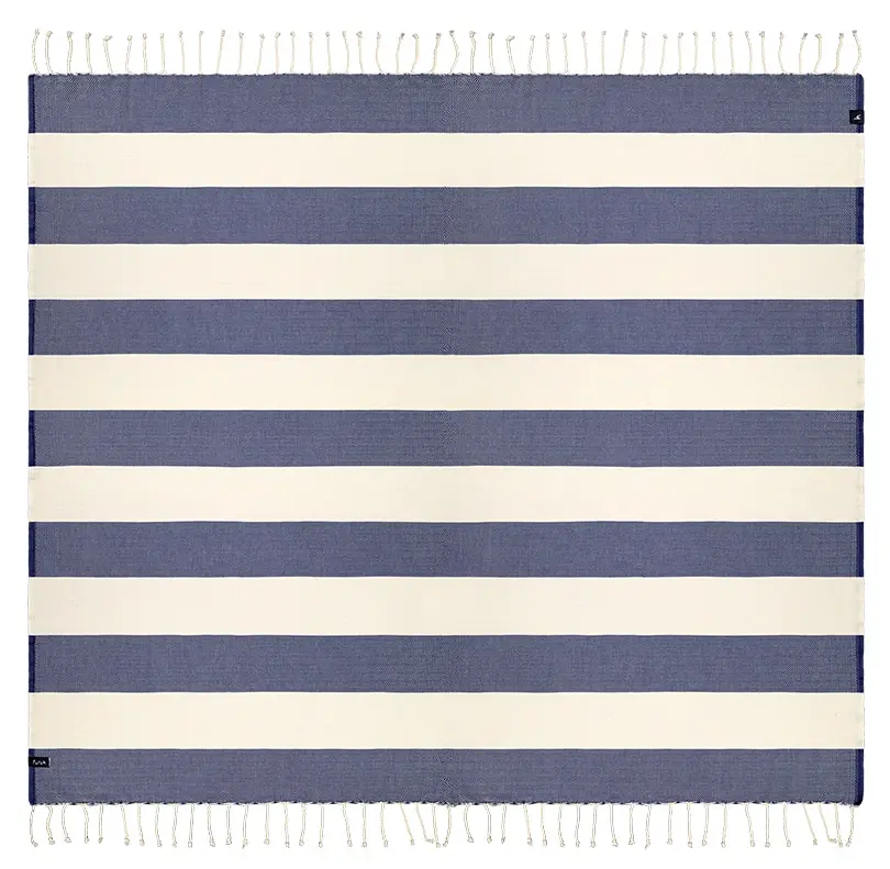 Futah - Bedu Blue Beach Blanket (1)