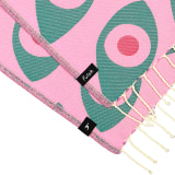 Daintree Pink_Detail_ INDIVIDUAL BEACH TOWEL._min