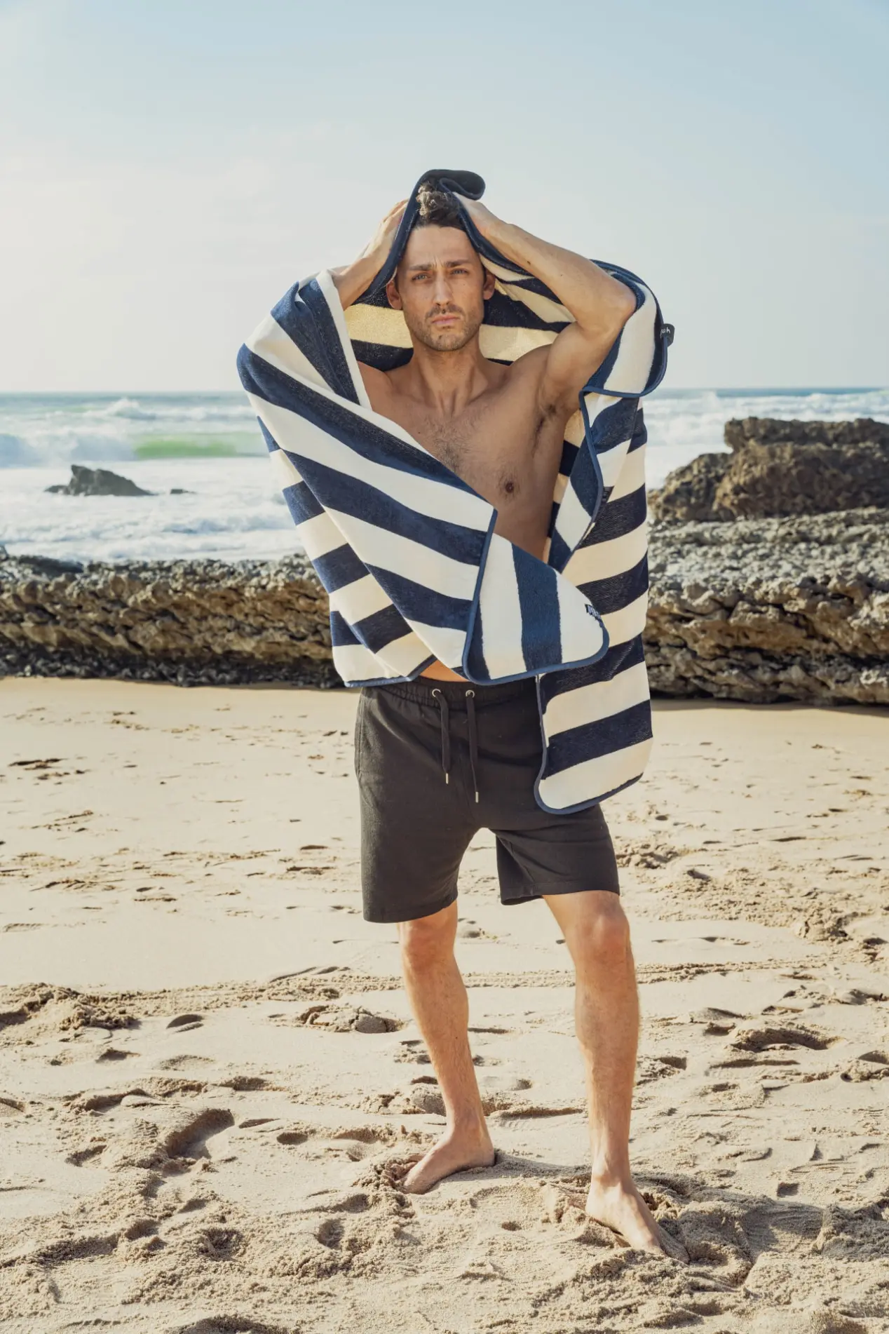 Futah - Bedu Blue Terry Towel (3)