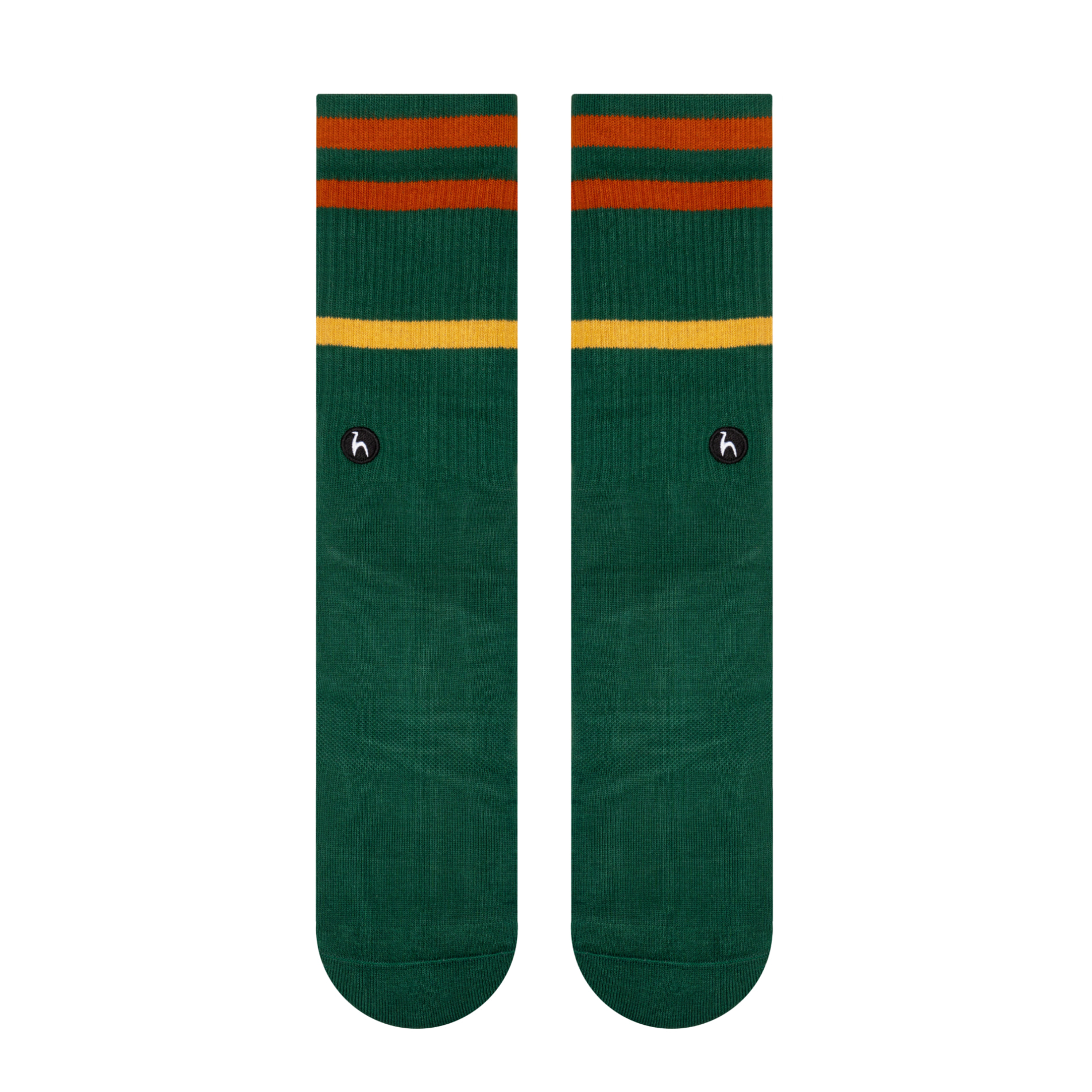 Futah - Stripes Green Clay Socks (2)