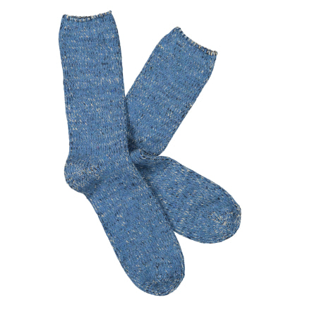 Blue Wool Socks (2)