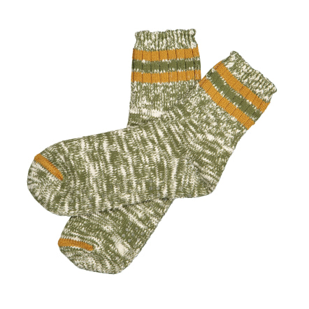 Green Flamé Cotton Socks (2)