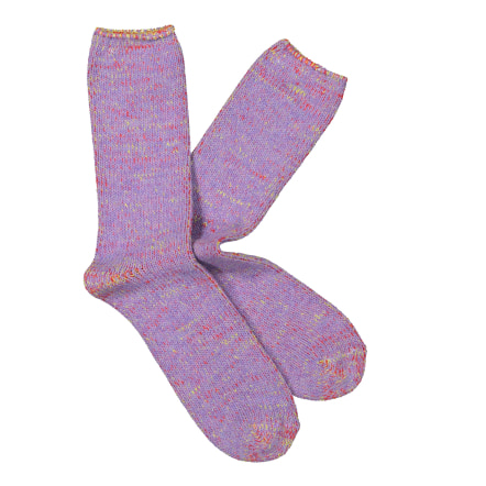 Lavender Wool Socks (2)