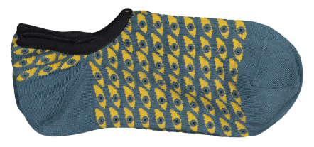 Daintree No Show Blue Socks (2)