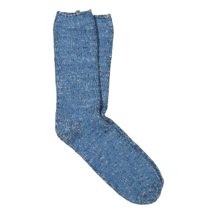 Blue Wool Socks