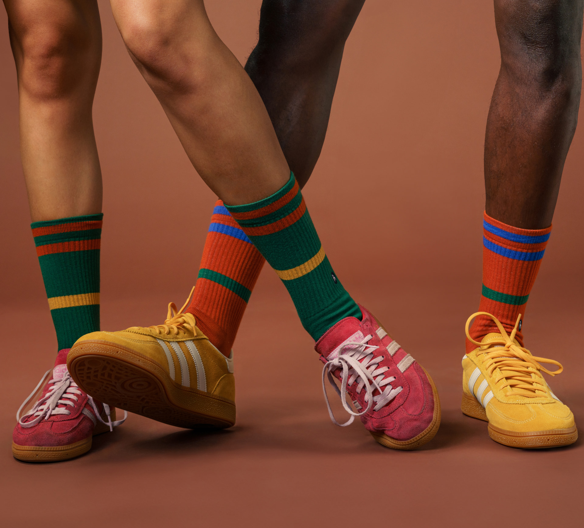 Futah - Stripes Green Clay Socks (4)