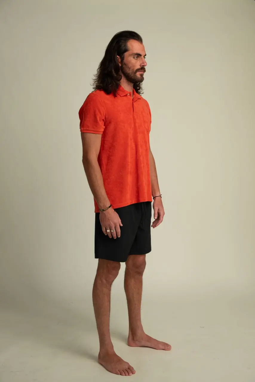 Futah - Terry Polo Paprika (2)