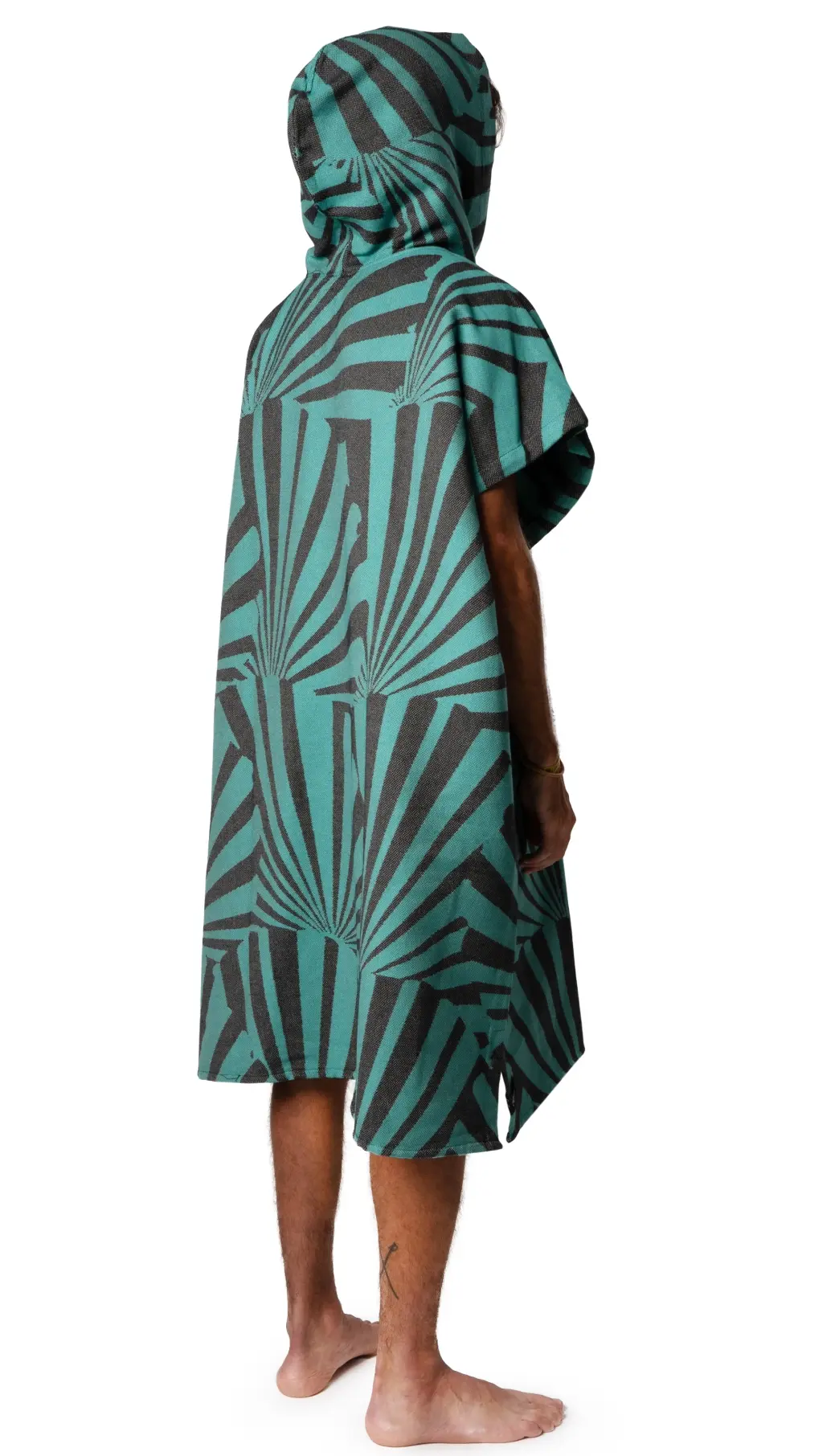 Futah - Poncho Taiga Green  (4)