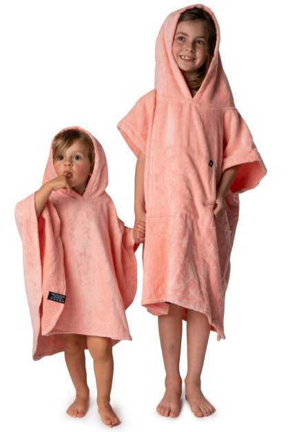 Ericeira Coral Poncho Terry Baby (2)