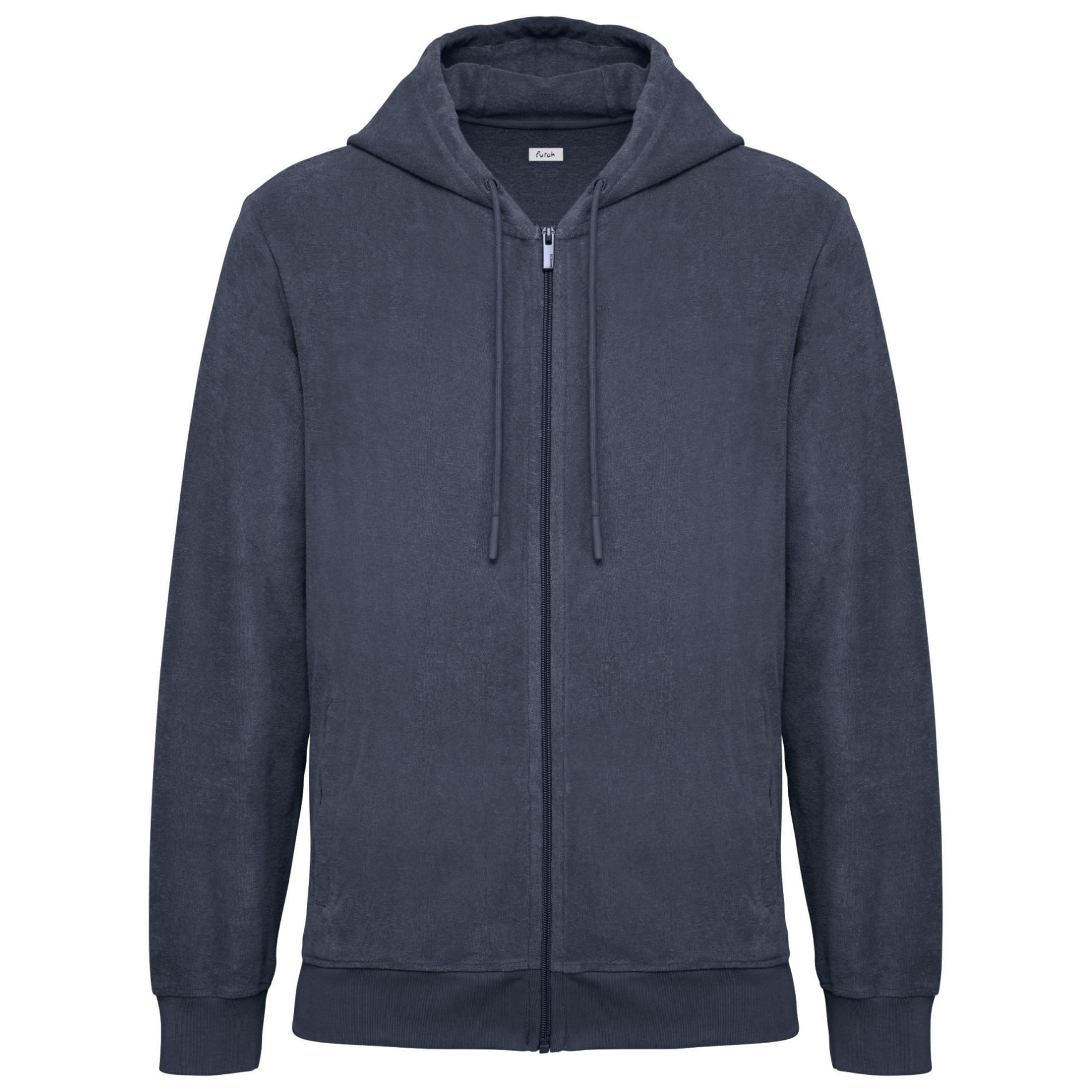 Futah - Terry Hoodie Blue (1)