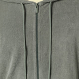 terry hoodie green detail 6_min