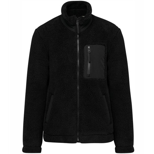 Futah - Sherpa Jacket Black (1)