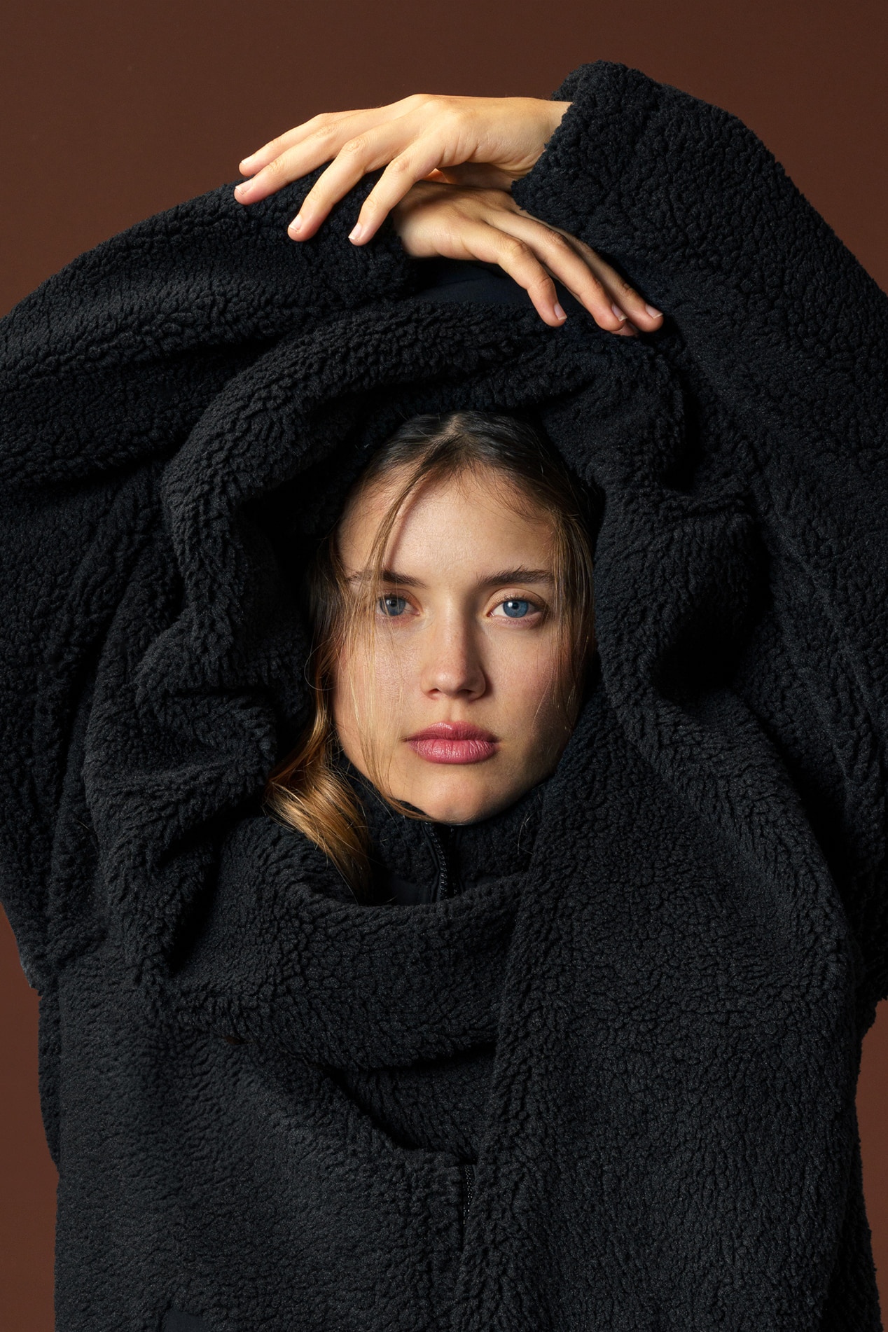 Futah - Sherpa Jacket Black (1)