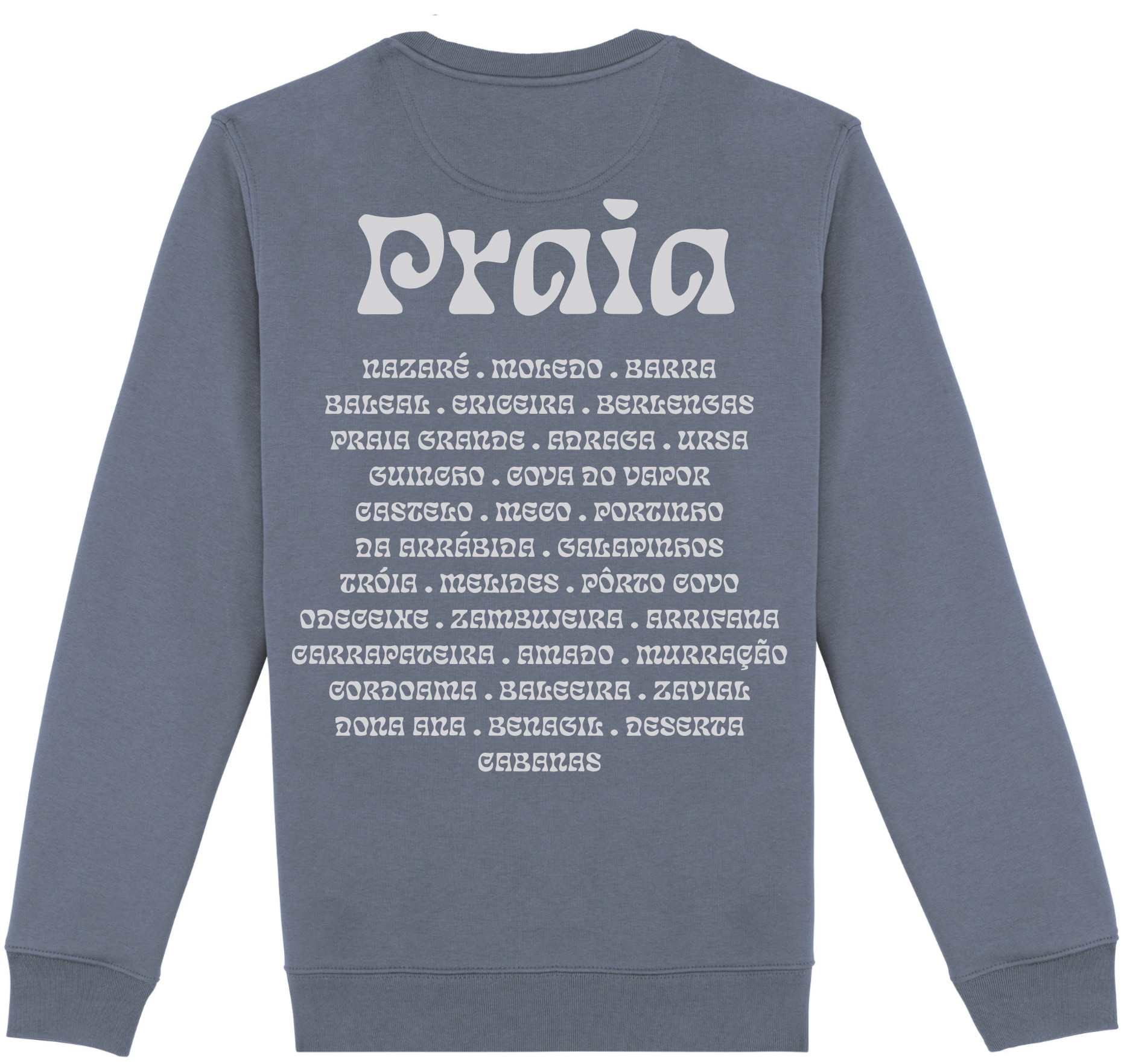 Futah - Organic Cotton Sweatshirt - Beach Grey (1)