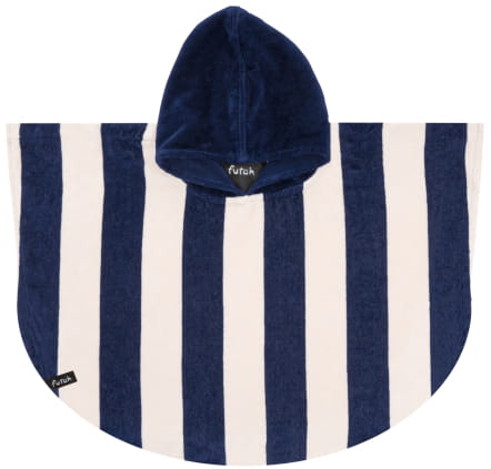 Bedu Blue Poncho Terry Baby