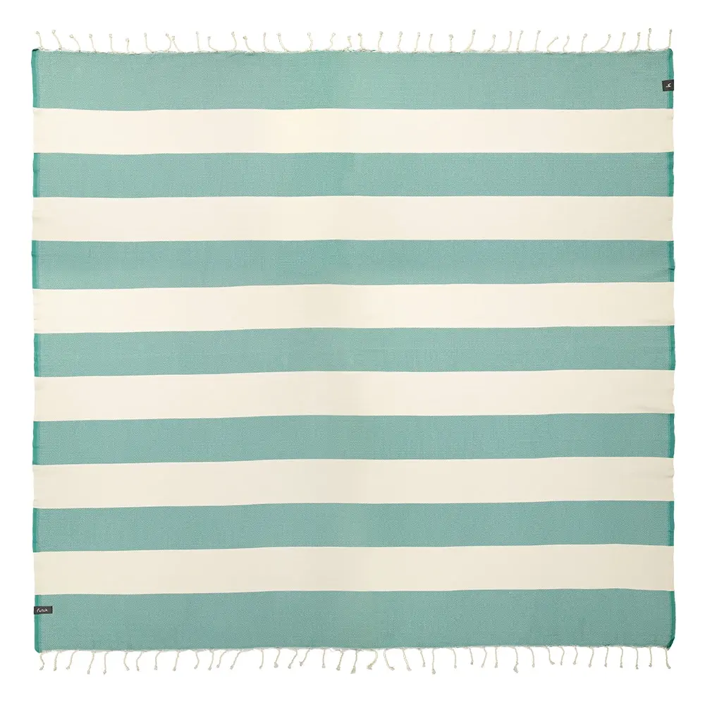 Futah - Bedu Green Beach Blanket (1)