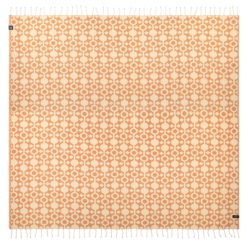 Futah - Amazónica Apricot Beach Blanket (1)