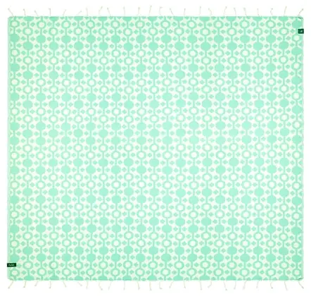 Amazónica Sea Green Beach Blanket (2)