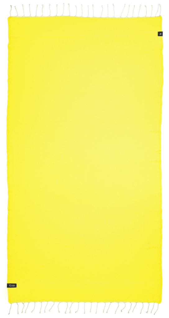 Futah - Ericeira Yellow Beach Towel (1)