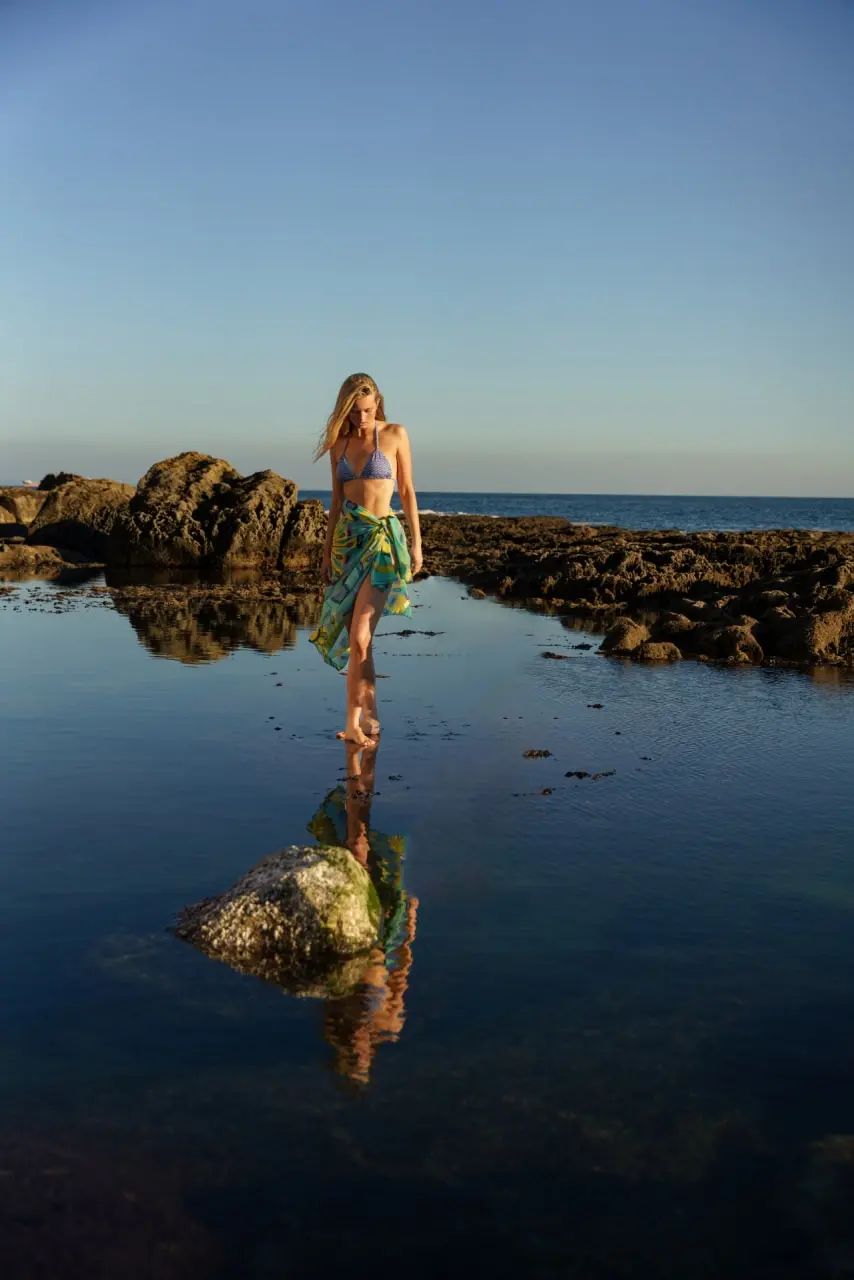 Futah - Pulse Blue Bikini Triangle (2)