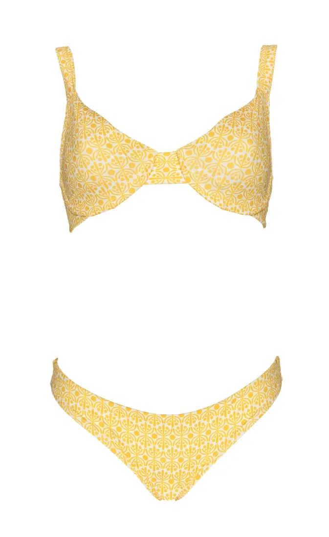 Futah - Flora Amber Bikini Bralette (1)