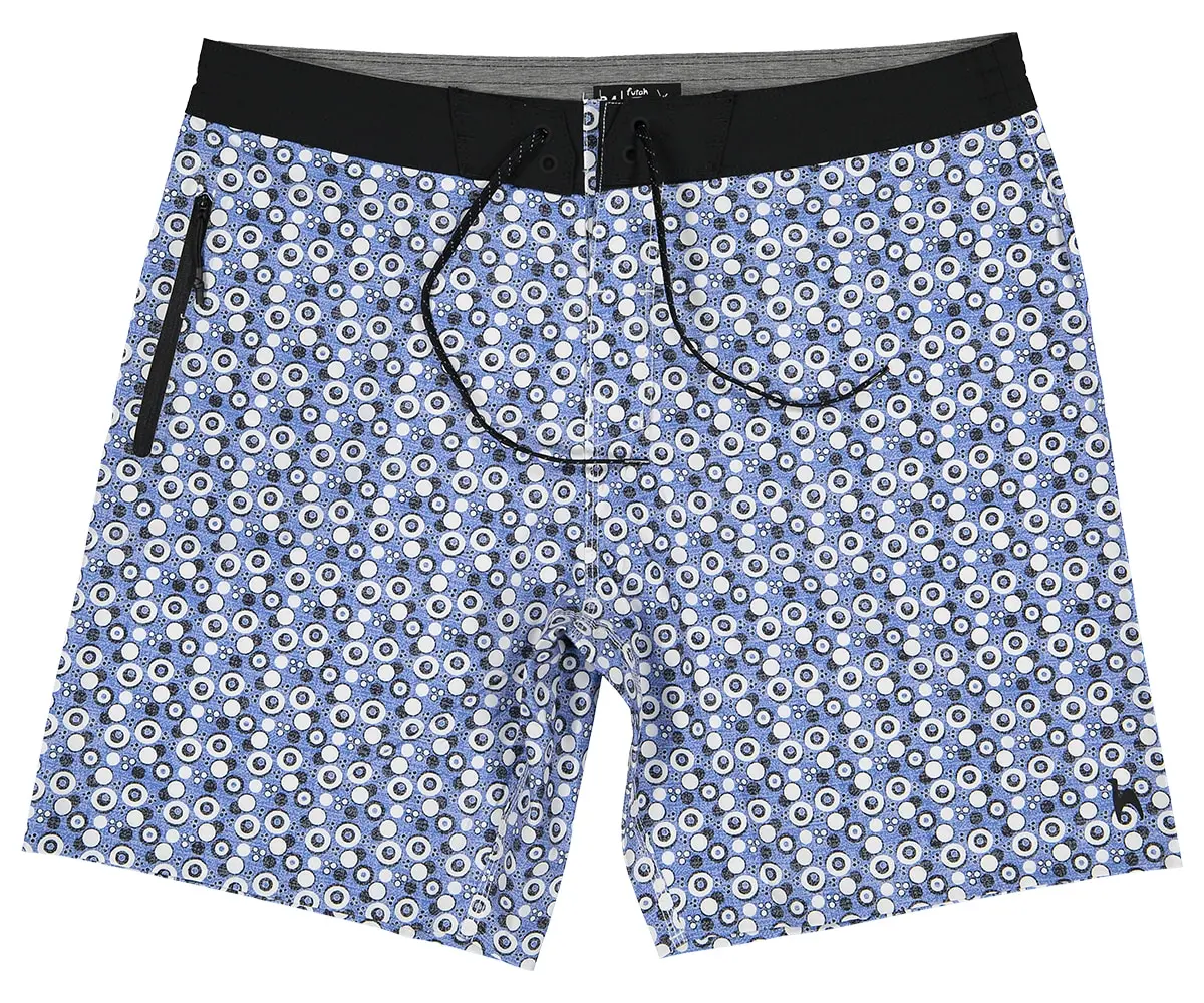 Futah - Vortex Blue & White Boardshorts (4)