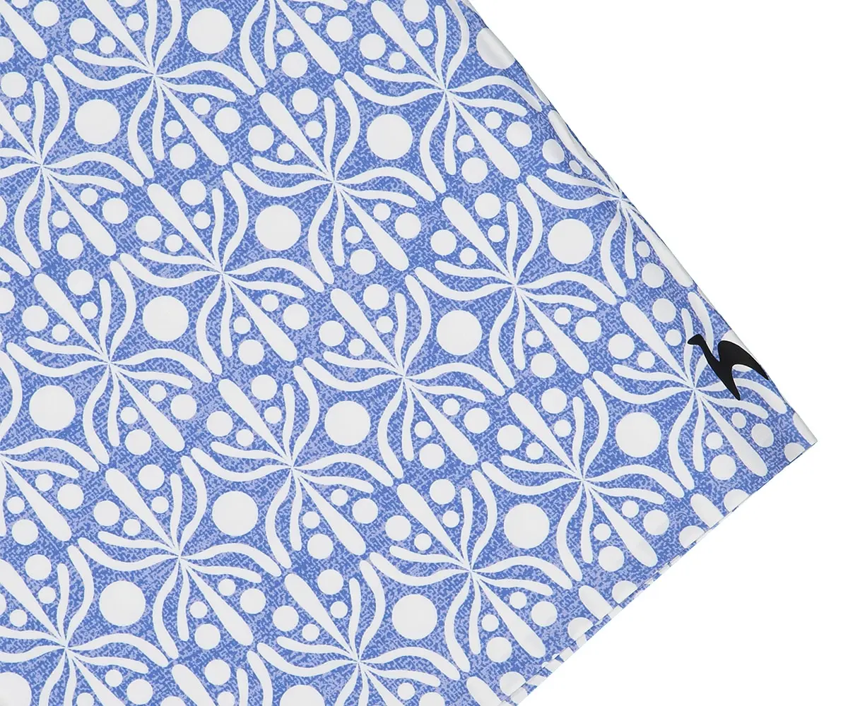 Futah - Flora Blue & White Boardshorts (7)