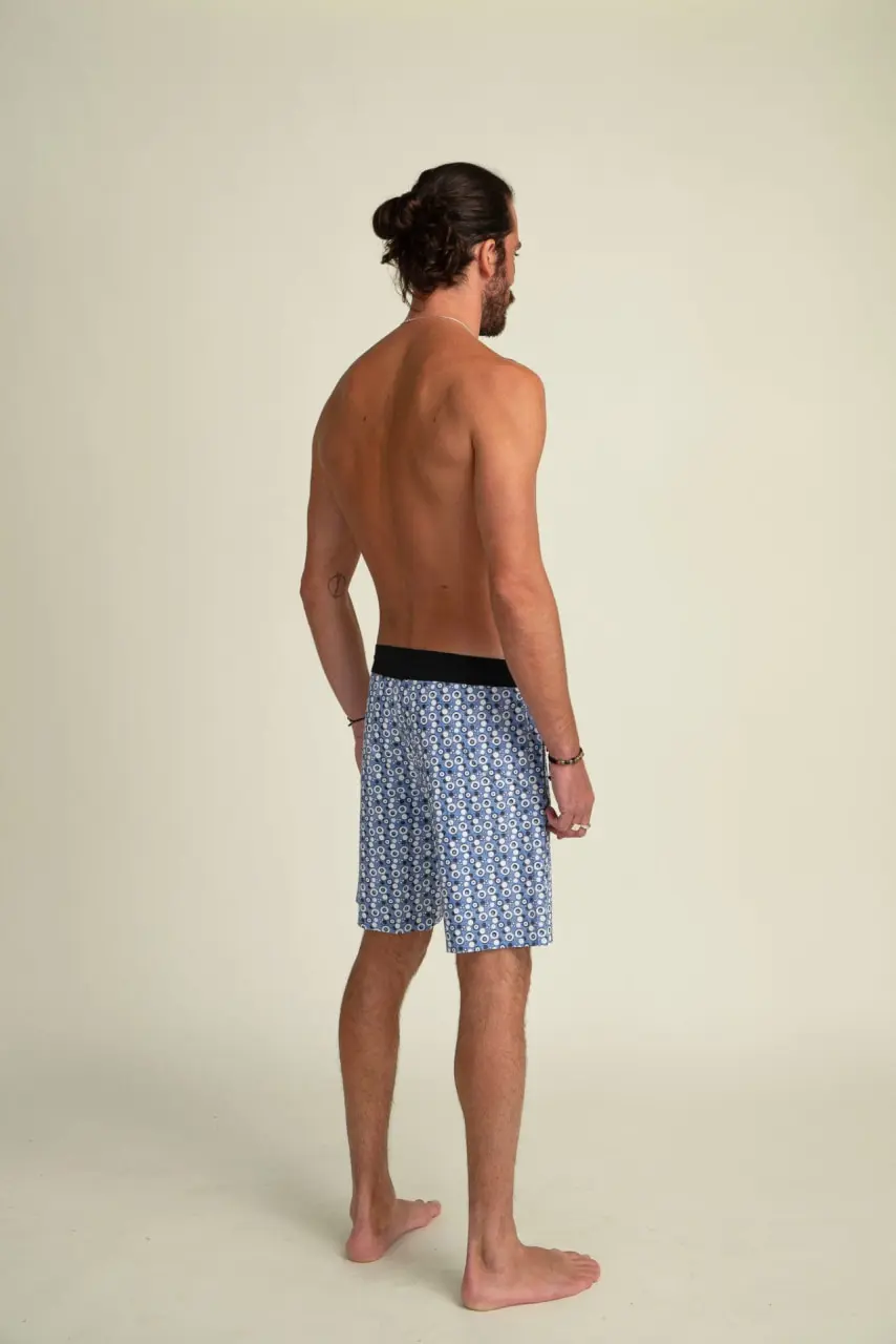 Futah - Vortex Blue & White Boardshorts (3)