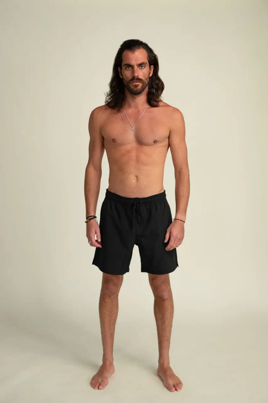 Futah - Ericeira Black Classic Swimshorts (1)