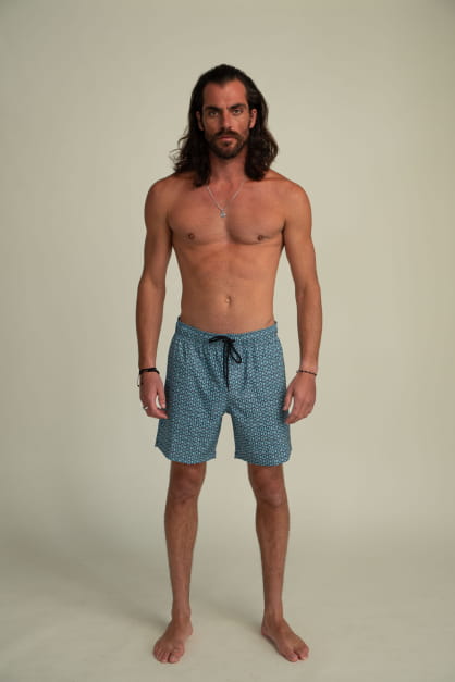 Futah Pulse Green Classic Swimshorts
