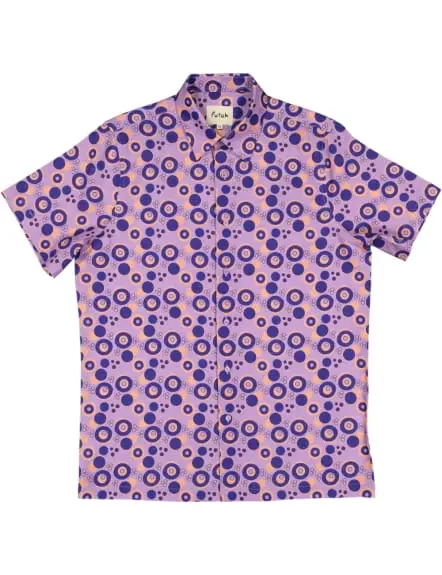 Futah Vortex Violet & Purple Shirt