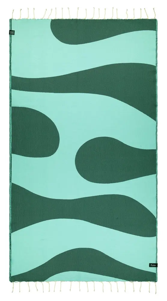 Futah - Aether Green Beach Towel (2)