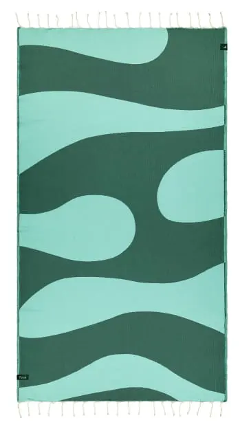 Futah Green Beach Towel