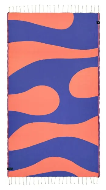 Aether Purple Beach Towel