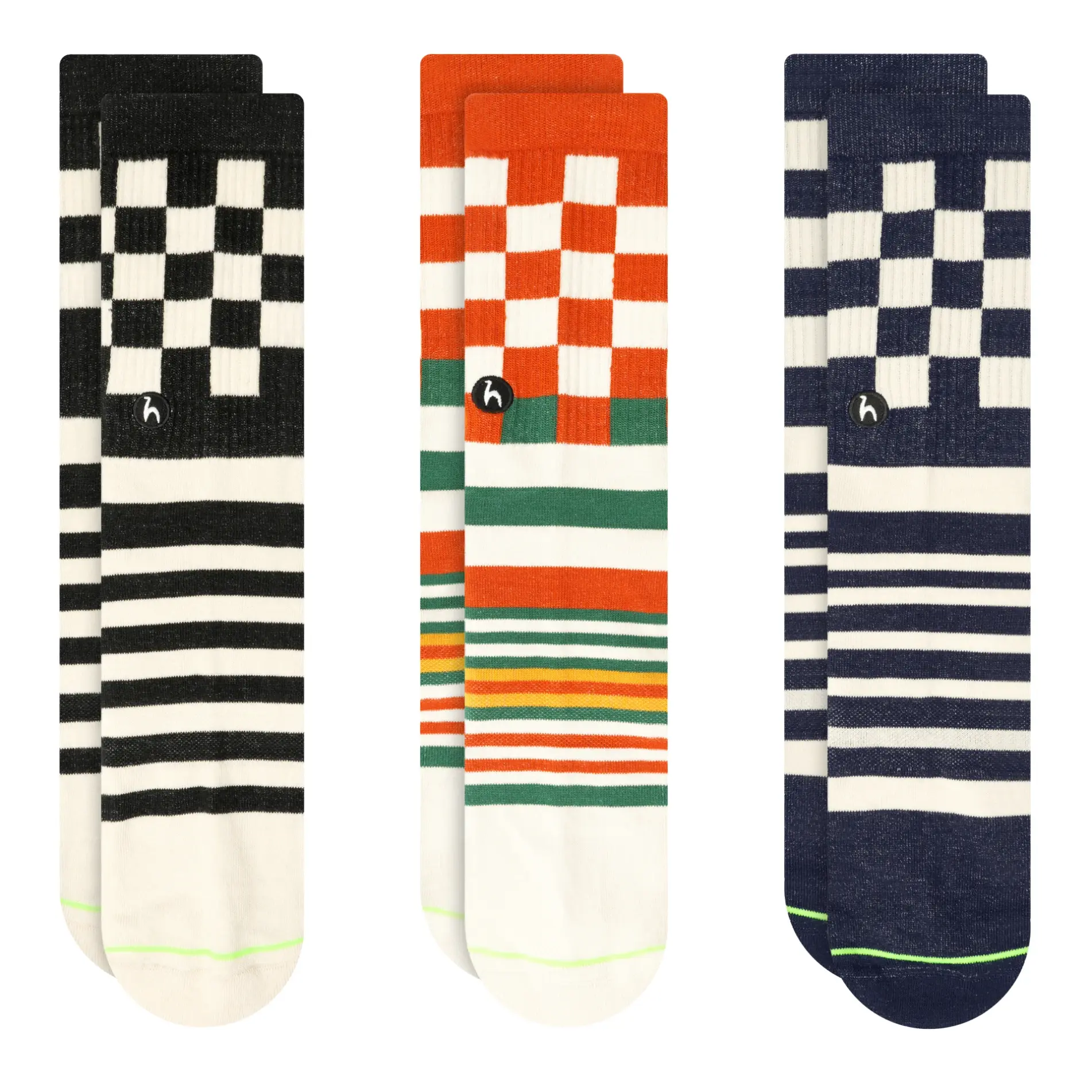 Futah - 3-Pack Chess Socks (1)