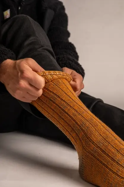 Cashmere & Wool  Amber Socks (2)