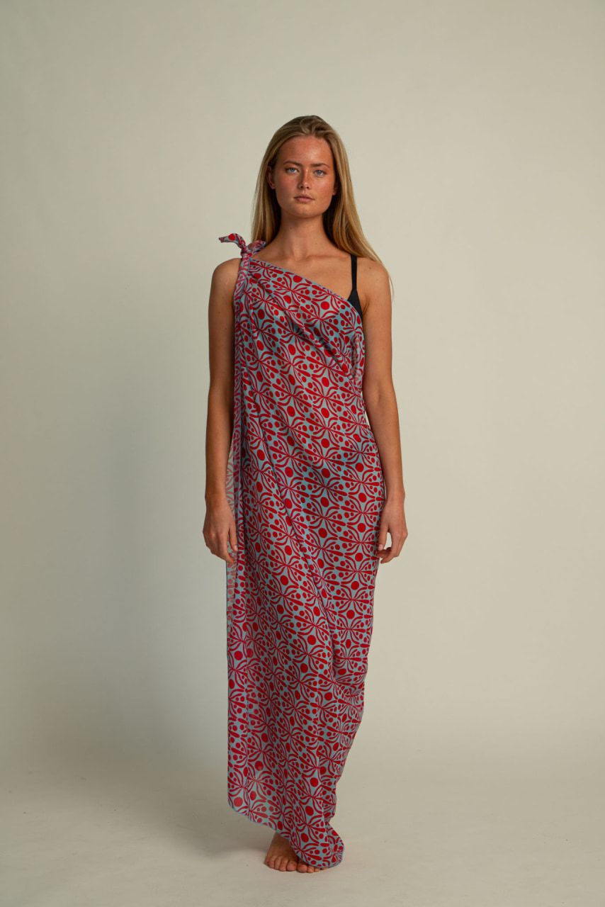 Futah - Pareo Flora Aquatic & Coral (3)