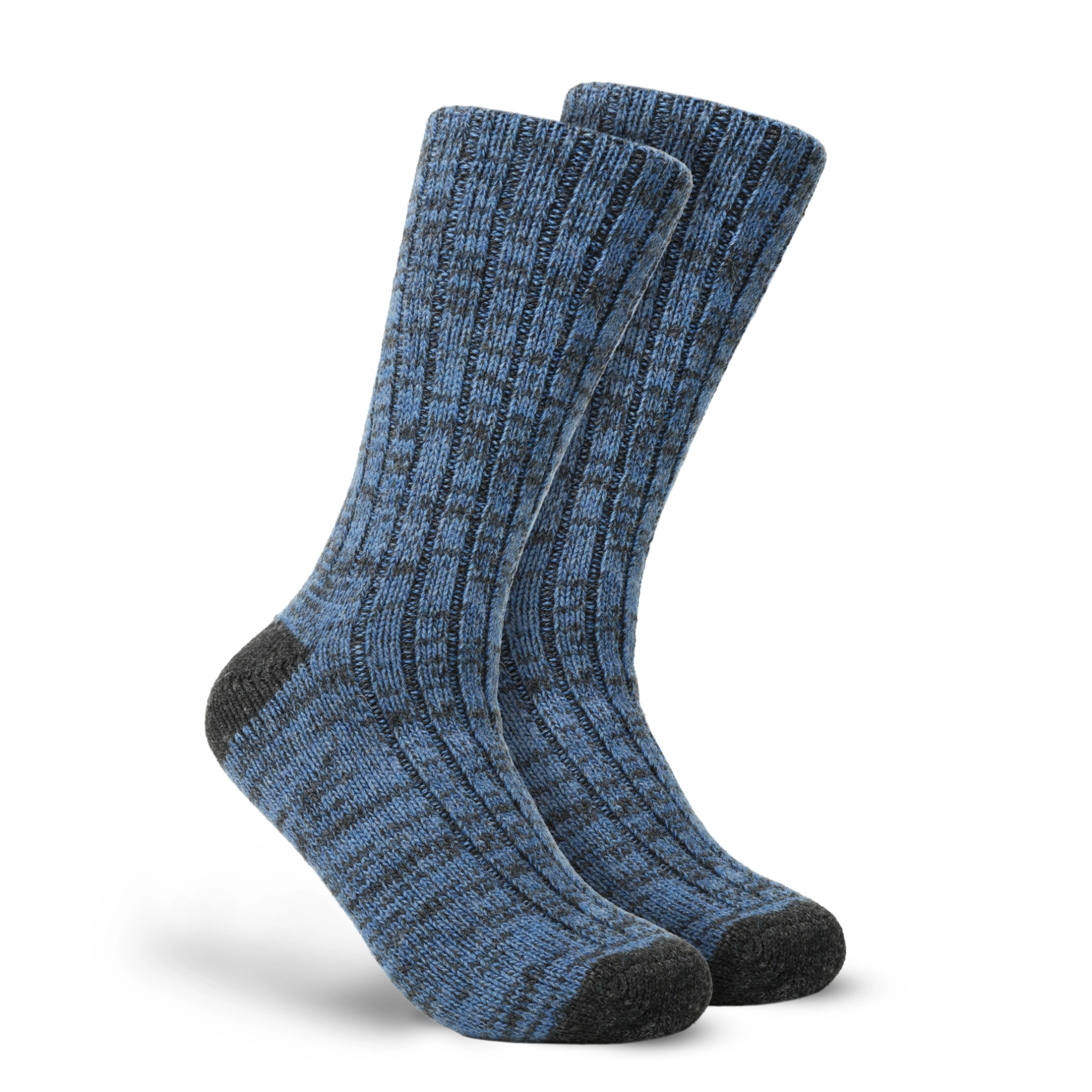 Futah - Cashmere & Wool  Blue Socks (1)