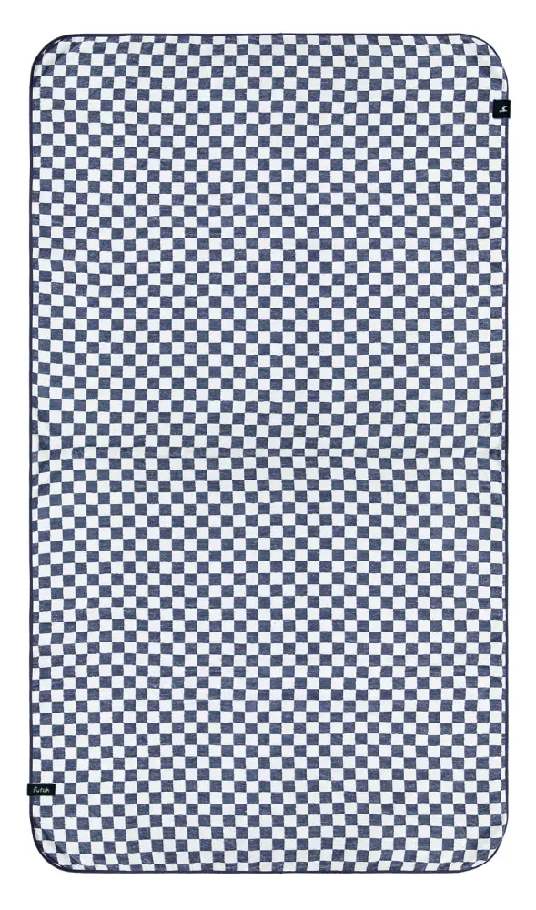 Futah - Chess Blue Terry Towel (1)